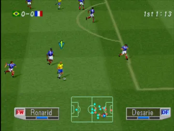 International Superstar Soccer Pro 98 (US) screen shot game playing